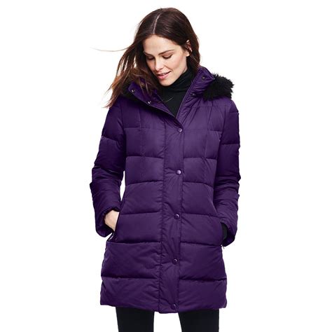 lands end petite down jacket.